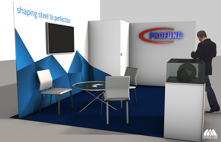 expo stand Profund visual