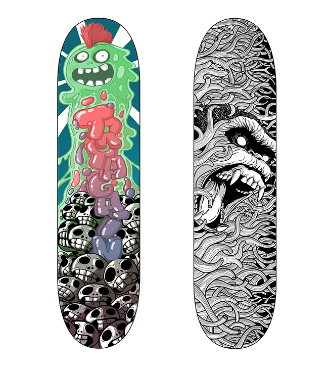 Skateboard design