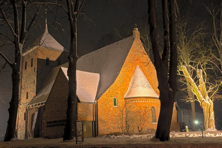 die alte Feldsteinkirche