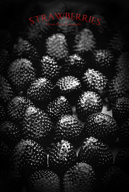 black strawberries