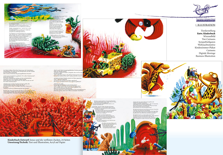 Kinderbuch-Gestaltung /Manuskript