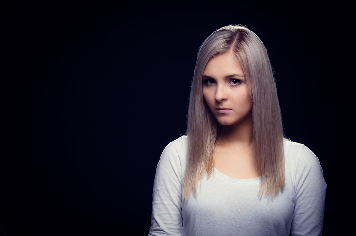 Sandra Portät im Fotostudio