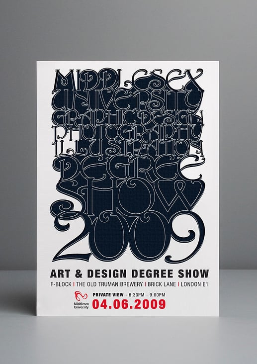 Degree Show – Poster Design