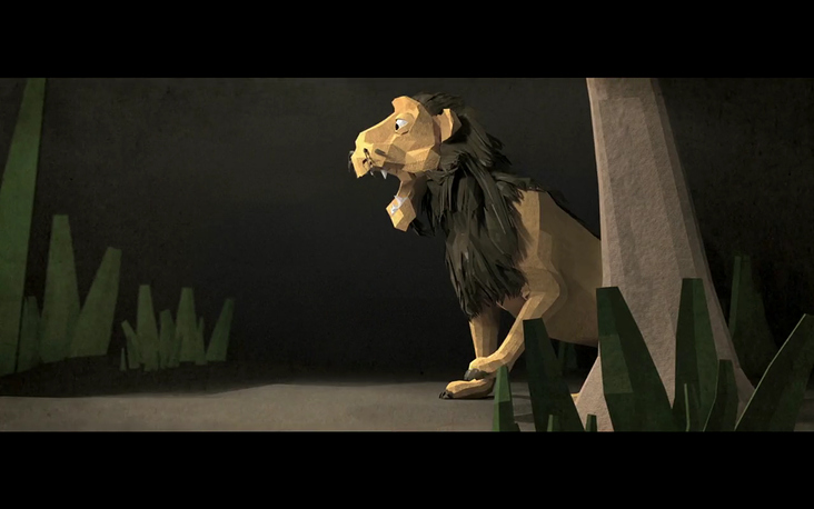 Film „Blitzlicht“ : Löwe