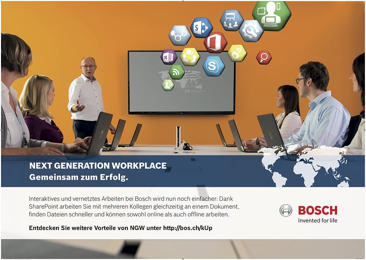 BOSCH CI – Poster Next Generation Workplace