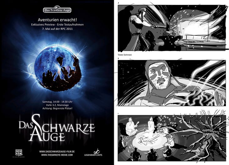 DAS SCHWARZE AUGE – Teaser, Regie: Wolf Wolff I