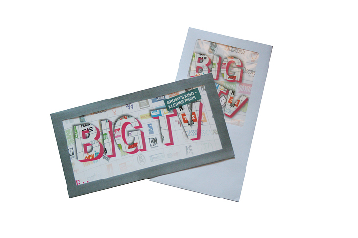 BigTV Mailing im Umschlag