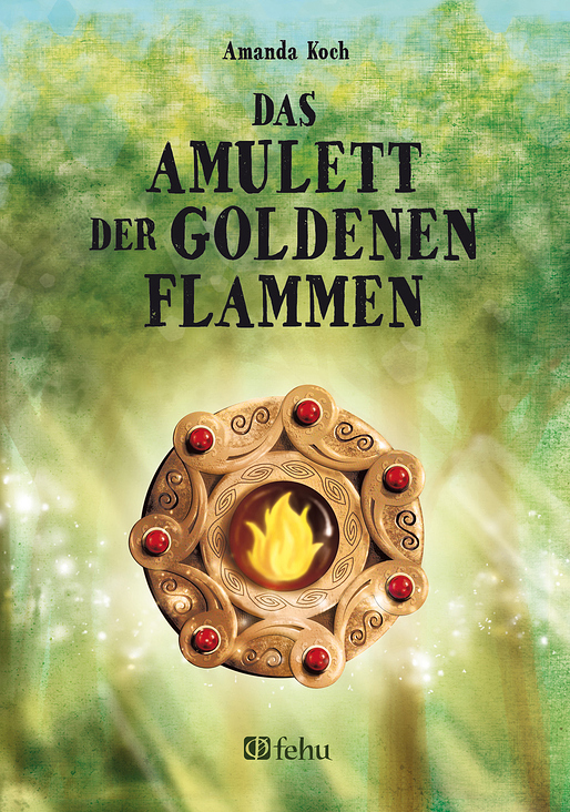 Das Amulett der goldenen Flammen – Cover