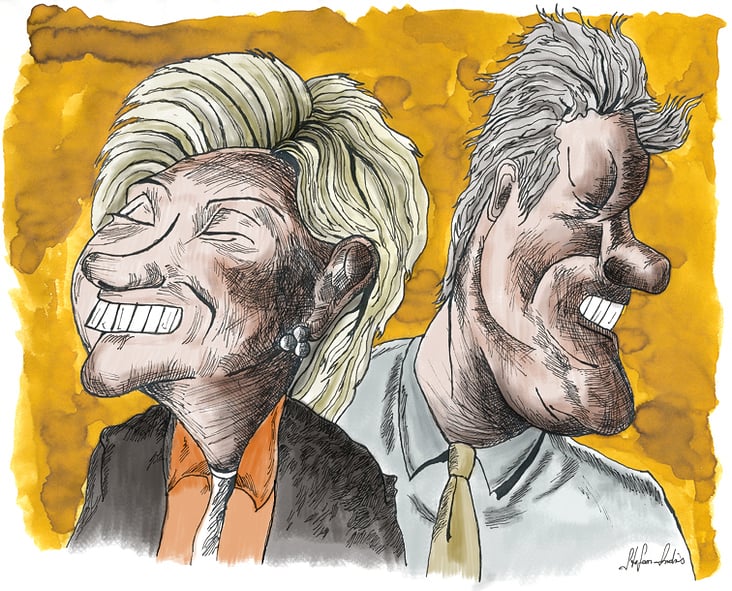 Karikatur Clinton’s-1