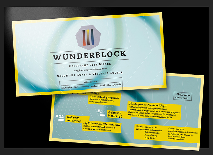 Wunderblock, Flyer 2016/01