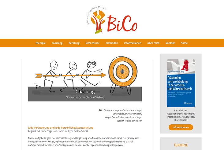 institut BiCo. joomla 3.5 websites