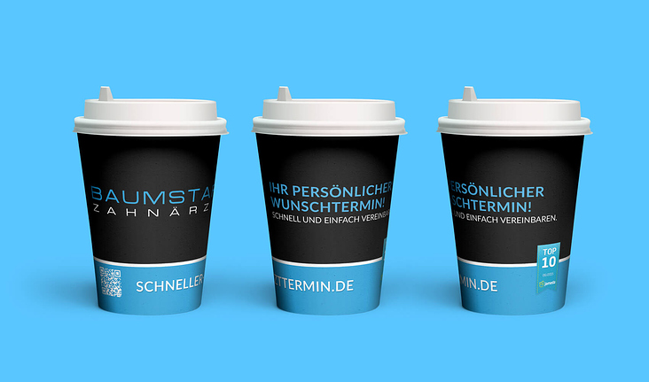 Coffee to go Becher – Schneller-Zahnarzttermin.de
