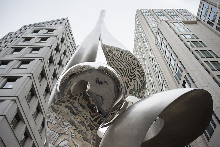 Gidon Graetz, Skulptur am Potsdamer Platz