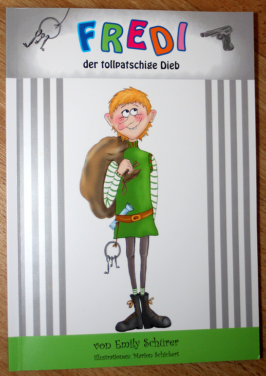 Cover des Kinderbuches mit vielen Kinderbuchillustrationen zum Schmunzeln