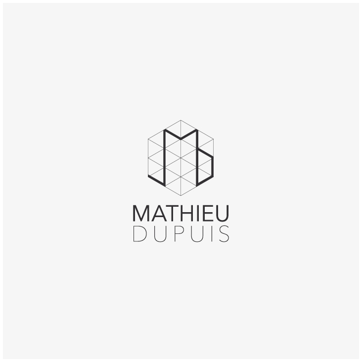 Mathieu Dupuis // Persönliches Logo