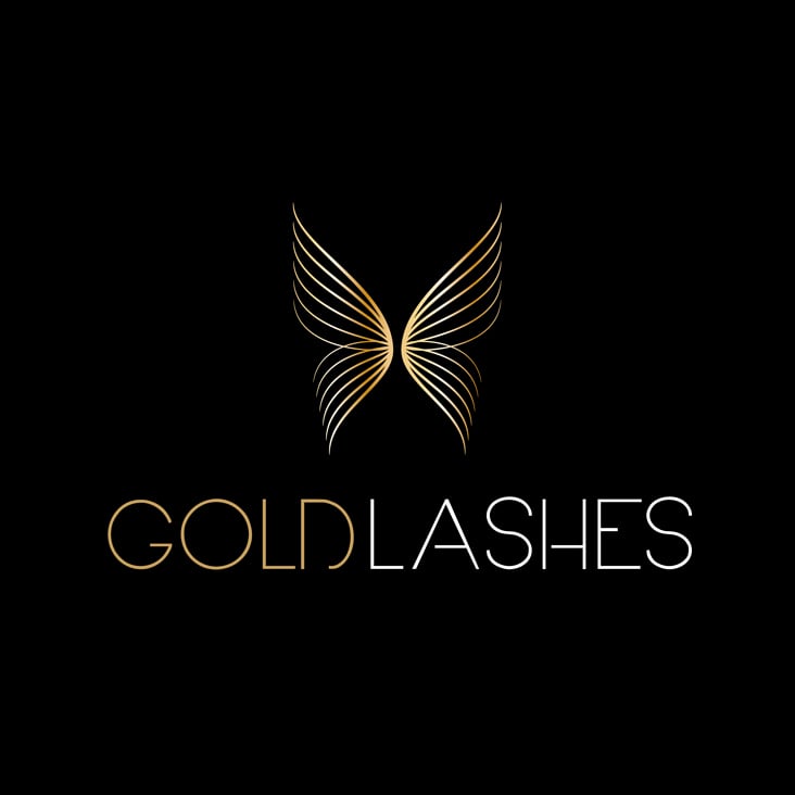 GOLD LASHES Logo