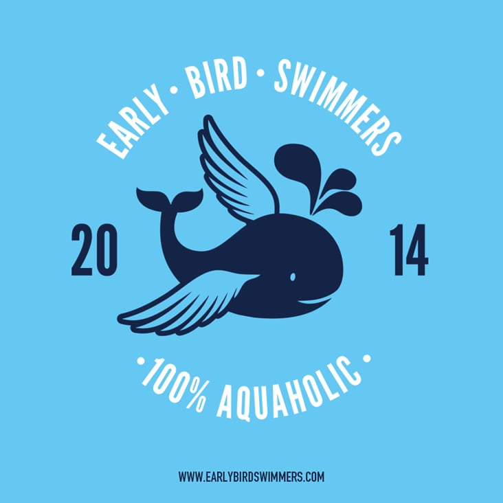 EARLY BIRD SWIMMERS Logo