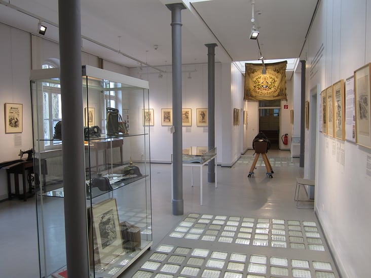Doppelausstellung Kriegszeit und Wie ein Donnerschlag, Stadtgalerie Bad Soden am Taunus