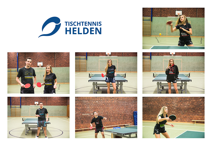 Tischtennis Helden – Trikotdesign