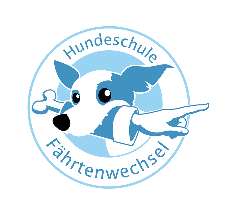 Logo/ Faehrtenwechsel-Hundeschule