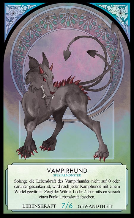 Karte – Vampirhund