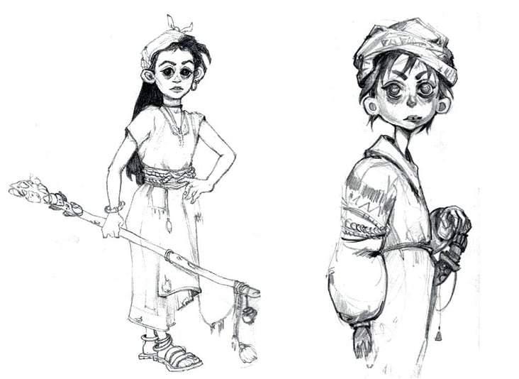 Character Design, visual development