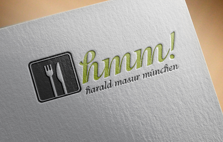 Harald Masur München – ein Koch für zu Hause – Logo Gestaltung