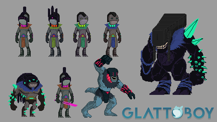 Glattoboy Enemy Design #1