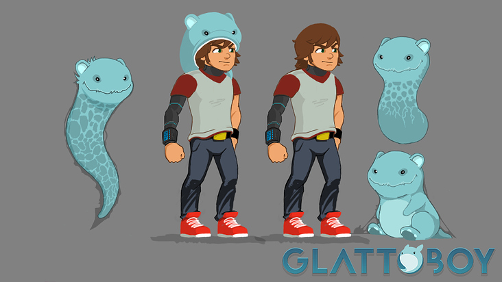 Glattoboy Hero concept art #1