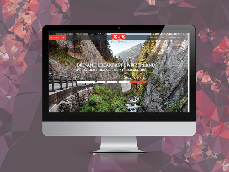 Webdesign / Redesign BnB Switzerland