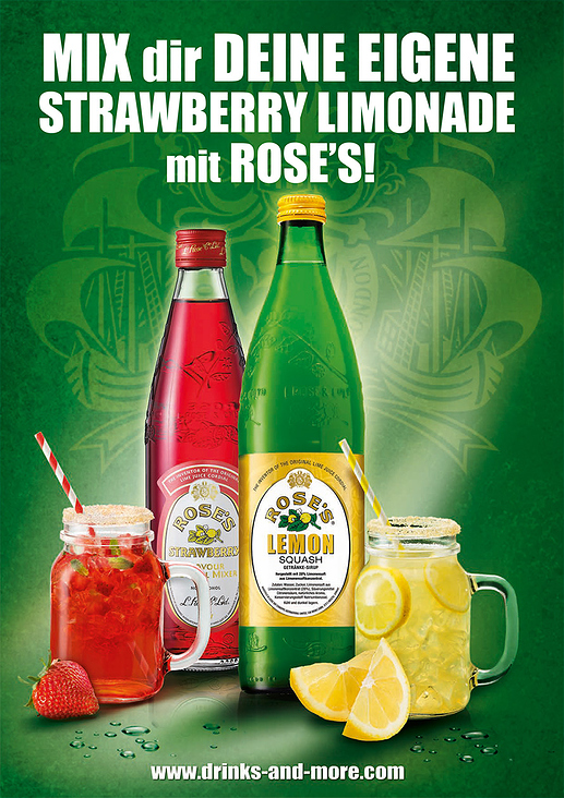 ROSES-ANZEIGE Lemon-Strawberry