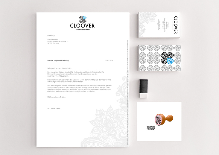 Cloover Geschäftsausstattung