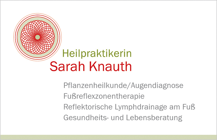 Logo und Visitenkarte Heilpraktikerin