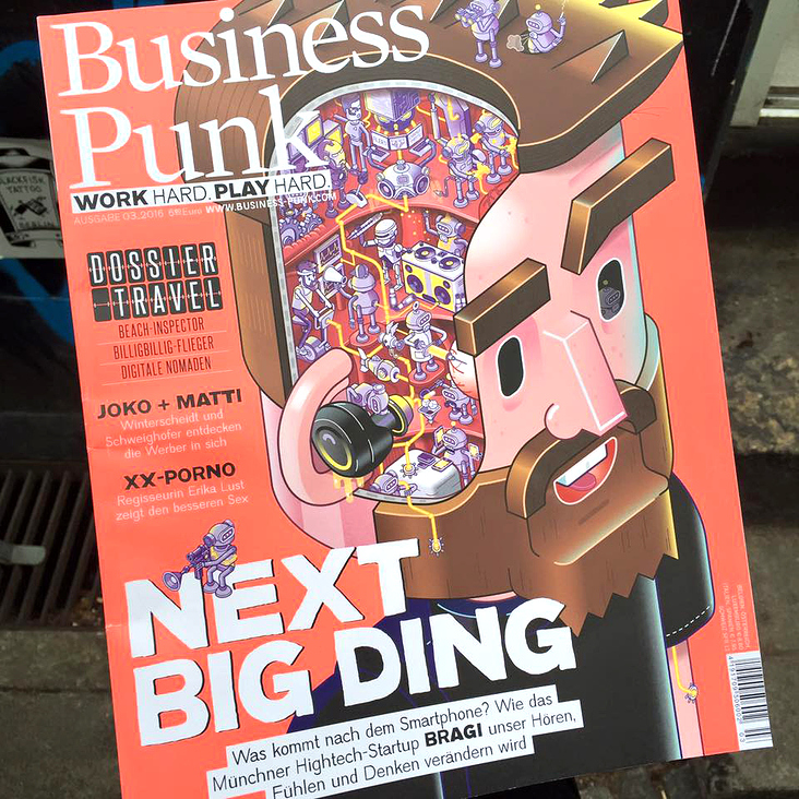 Cover Art Business Punk Magazin 03-2016