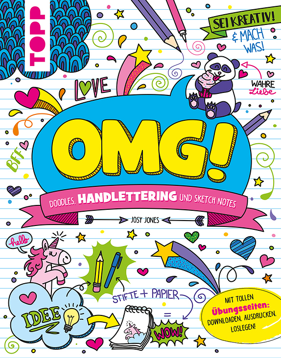OMG – Doodles, Handlettering und Scribbles Titel