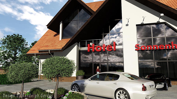 Exterior rendering