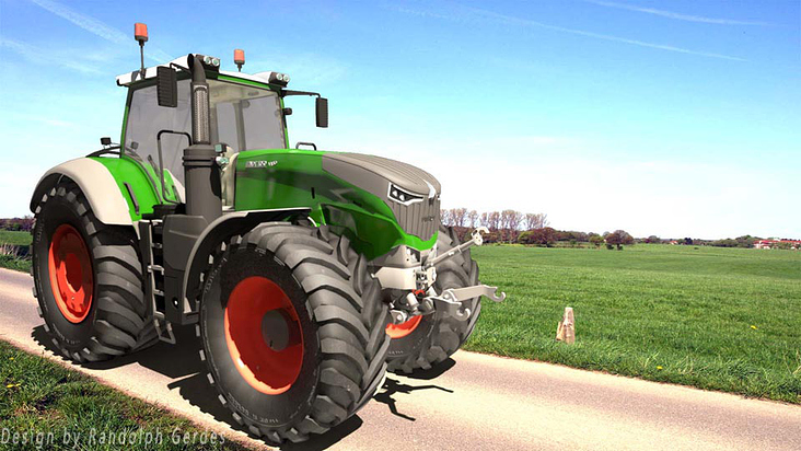 Traktor rendering