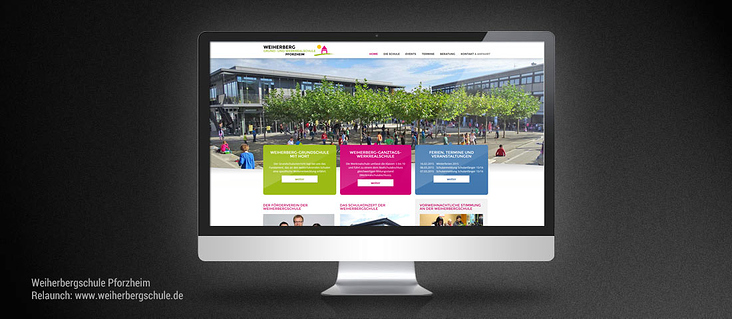 Webdesign weiherbergschule.de