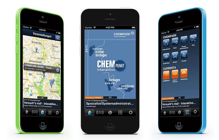CHEMPUNKT App für den CHEMPARK