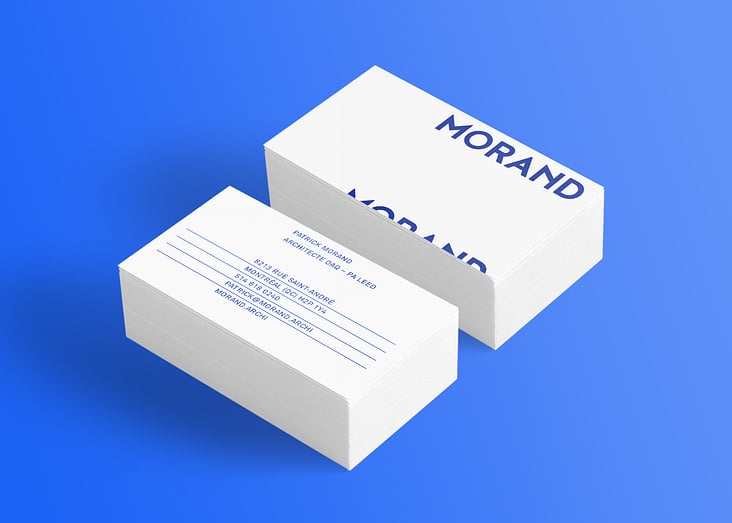 Morand Business Cards