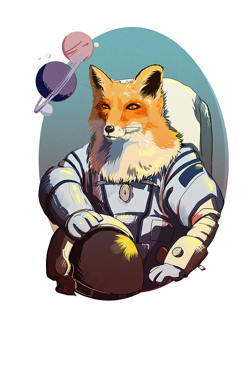 Foxy Astronaut