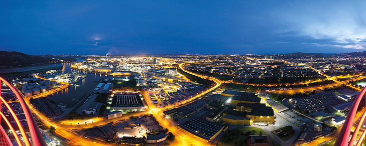 Linz bei Nacht