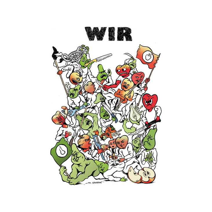 „WIR“, Illustration für das READ-Magazin