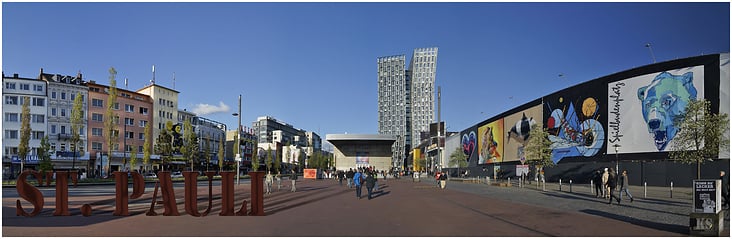 Spielbudenplatz in HH-St. Pauli