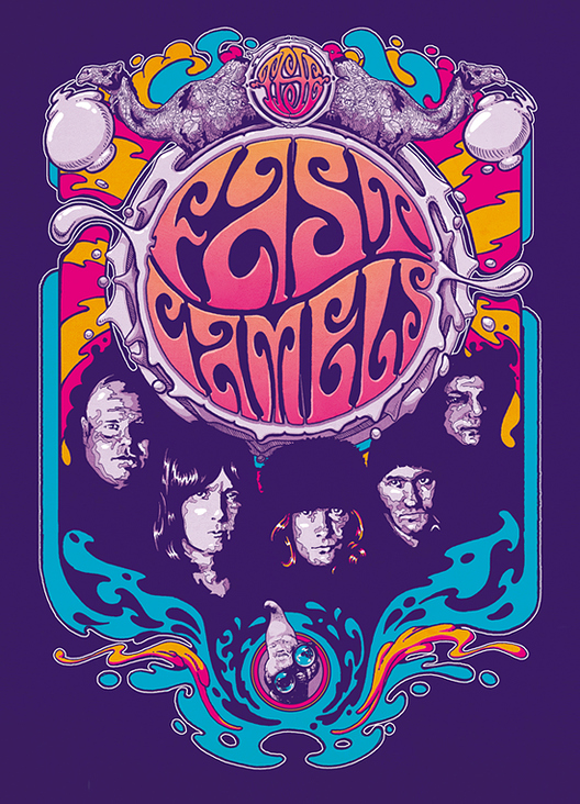 The Fast Camels / Band-Poster