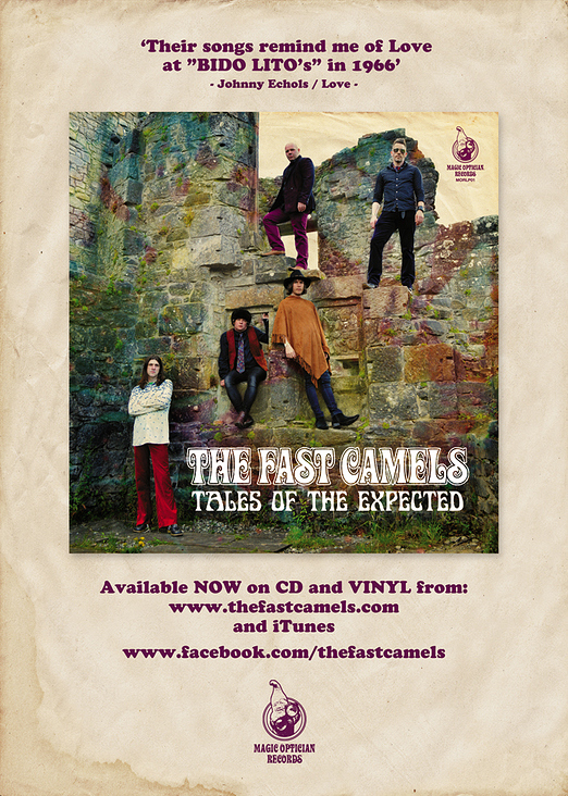 1/1 Anzeige – The Fast Camels – Tales Of The Unexpected / Album Release