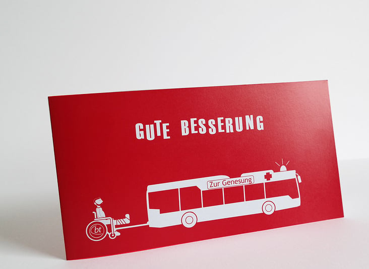 Genesungskarte BT Transport Berlin