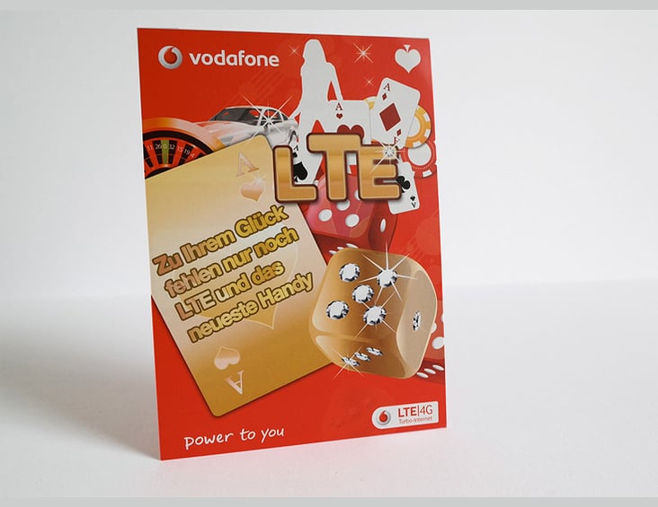 Postkarte Vodafone