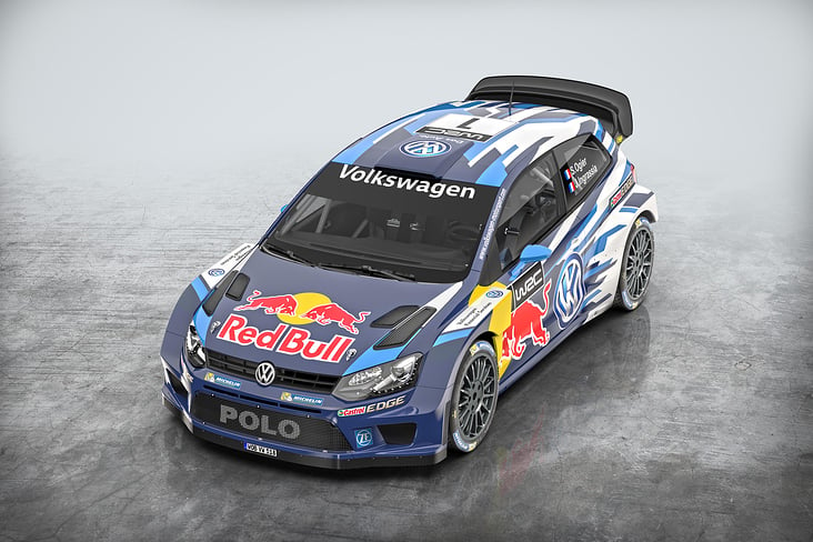 Technische Illustrationen zum Polo WRC