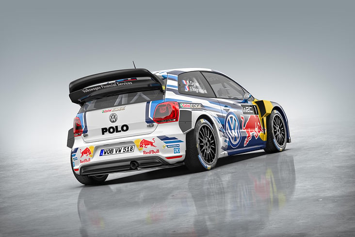 Technische Illustrationen zum Polo WRC